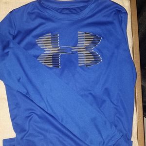 Underarmour youth Large L/s shirt